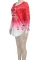 Fashion V-neck Christmas printed long sleeved T-shirt