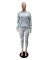 Fashionable solid color high elasticity anti pilling knit sweater with slim fit and long length