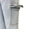 Slim fit multi bag jeans with elastic fabric and elastic cuffs
