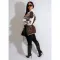 Fashionable detachable motorcycle cardigan embroidered jacket