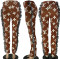 Autumn and Winter New Casual Fashion Tassel Printed Plush Pants in Three Colors and Five Sizes in Stock