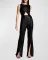 Fashion and sexy sequin sleeveless jumpsuit