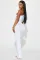 Fashionable One Shoulder Sleeve Burnt Flower Hollow Sexy Dress