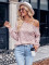 Fashion Casual Solid Color Fake Two Piece Slim Fit Top