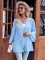 Fashion Solid Casual Flare Sleeves Knitted Cardigan Top