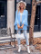 Fashion Solid Casual Flare Sleeves Knitted Cardigan Top
