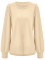 Fashion Round Neck Solid Color Fashion Knit Long Sleeve Top