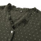 Fashion V-neck long sleeved casual versatile polka dot shirt top