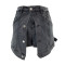 Cross border stretch denim shorts with fake two trendy pieces