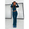 Fashionable and comfortable, slim, anti waist, low waist Bell-bottoms