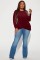 Fashion casual pleated oversized top
