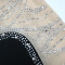 Fashionable solid color mesh hot diamond strap dress