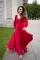 Sexy Chiffon Long Sleeve Dress