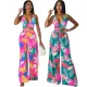Sexy and fashionable digital printing strap set