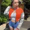 Fashion embroidered patchwork jacket baseball jacket