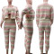 Fashion Women's Knitted Colorful Sports Casual Set (Three Piece Set)