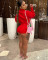 Fashion Knitted Hand Hook Cardigan Shorts Long Sleeve Drawstring Set