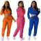 Fashion Velvet Five Thread Jacquard Two Piece Set