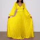 Fashionable large V-neck waist up dress