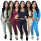 Japanese sweater fleece casual three piece set