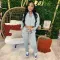 Japanese sweater fleece casual three piece set