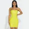 Sexy Off Shoulder Strap Waist Wrap Hip Dress