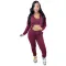 Japanese sweater fleece casual three piece set