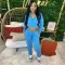 Japanese sweater fleece casual three piece set