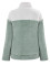 Fashionable and versatile combination color stand neck plush thick top