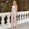 Sexy sequin suspender jumpsuit