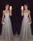 Sexy Sleeveless Wedding Mesh Dress