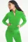 Fashion casual silver fox velvet stand collar two-piece set