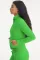 Fashion casual silver fox velvet stand collar two-piece set