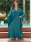 Beach smock, artificial cotton hand woven vacation robe, dress