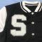 Fashion Letter Decal Reveal Button Loose Versatile Baseball Coat