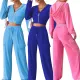 Fashionable non fluffy straight tube hood two-piece set