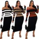 Sexy Backless High Waist Mid length Slim Fit Wrap Hip Skirt