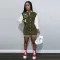 Fashion Letter B Embroidered Baseball Dress