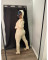 Fashionable solid color high elasticity anti pilling knit sweater with slim fit and long length