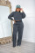 European and American women's sweater set, thickened casual two-piece set