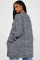 Fashion knitwear cardigan fur coat jacket