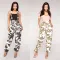 Fashion Camo Strap Pants