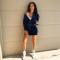 Casual and personalized gold velvet sports dress set