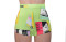 Fashionable oversized printed mesh shorts sexy set