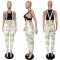 Fashion Camo Strap Pants