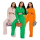 Fashion shirt wide leg casual set