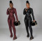 Fashion Comfortable Leather Two Piece Set