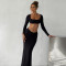 Sexy and trendy versatile slim fit wrap hip skirt