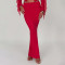Sexy and trendy versatile slim fit wrap hip skirt