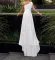 Fashion Large Oblique Shoulder Dress Slim Fit Banquet Dress